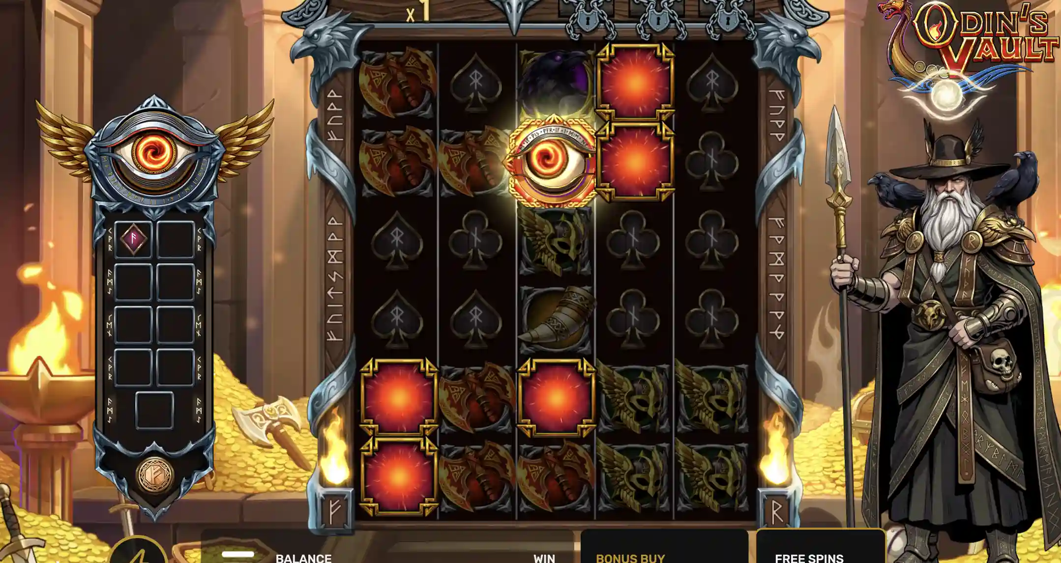 Odin's Vault Multipliers and Win Potential
